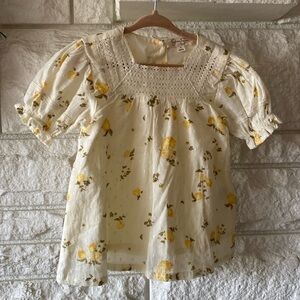 🍋Jessica Simpson - Lemon Top Size 4